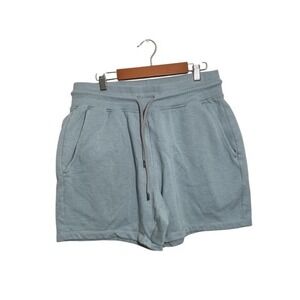 Knickerbocker Sweat Shorts Men's Small Casual Pockets Drawstring Blue